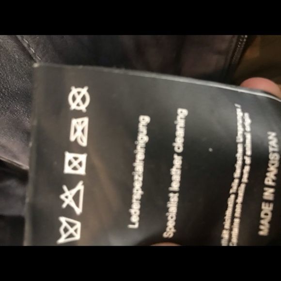 M.O.D distressed grey leather jacket‎ - Picture 4 of 10